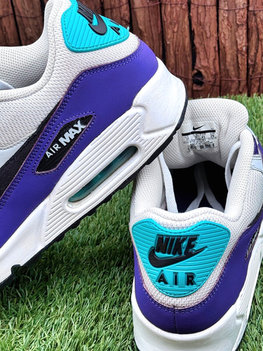 🔥RARE Nike Air Max 90 Hyper Jade Grape US 11 UK 10 EUR 45 29cm - Picture 10 of 12