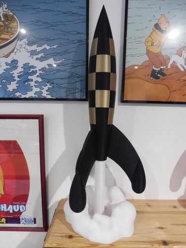 Tintin - La Fusée - 30 cm - 46949 - Moulinsart - neuve dans sa boite
