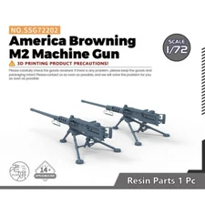 SSMODEL SSG72202 1/72 America Browning M2 Machine Gun