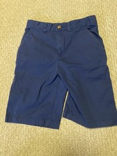 YOUTH CARTERS SHORTS NAVY BLUE REGULAR FIT SZ 10 /10A