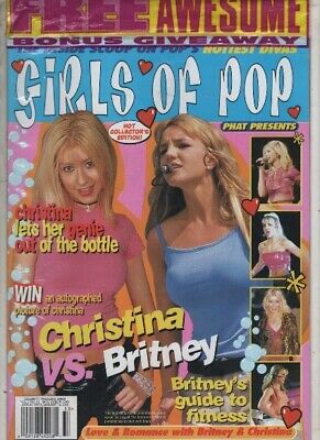 BRITNEY SPEARS Hit Sensations GIRLS OF POP Magazine Vol 1 BRITNEY SPEARS Hit Sensations GIRLS OF POP Magazine Vol 1