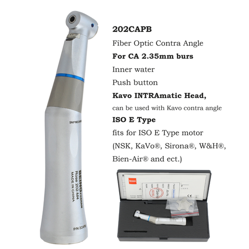 BEING Dental Low Speed Gegenwinkel Handstück Glasfaser Intra Kopf passend für Kavo - Bild 77 von 120
