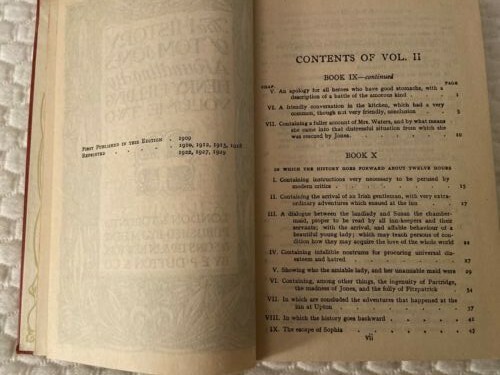 The History of Tom Jones by Henry Fielding, Vol 2 1929 edition - Picture 7 of 10