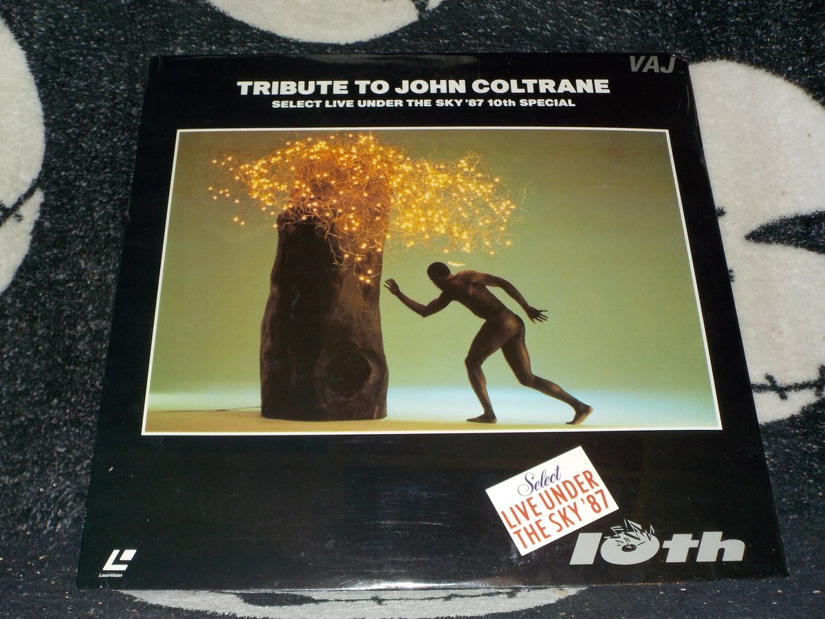 ジョン コルトレーン (ＬD) DVD付き Tribute to John Coltrane Select Live Under the Sky 87 NEW SEALED
