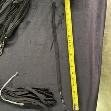 85 Pack Black Lanyards for ID Badges with Swivel J-Hooks - Versatile Material