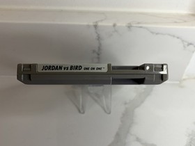 Jordan vs Bird One on One - 1989 NES Nintendo Game - Cart Only - TESTED!