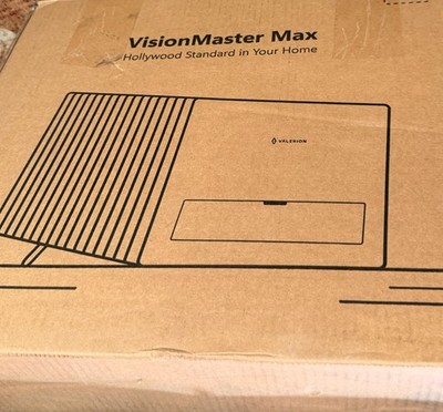 Valerion VisionMaster MAX Projector 4K Laser BUNDLE (Tripod, Stand