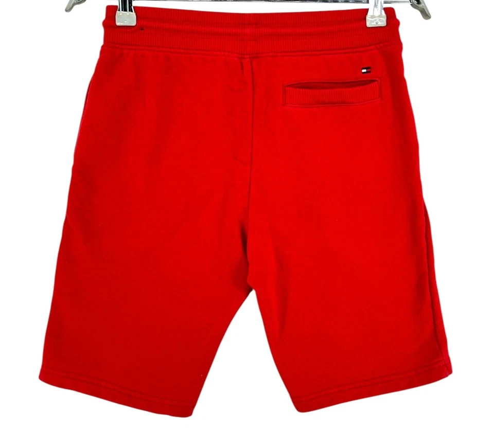 Шорты повседневные детские для мальчиков Tommy Hilfiger красные размер L (12-14) - Изображение 2 из 4