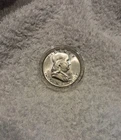 1953-D 50C Silver Franklin Half Dollar In Capsule (122)