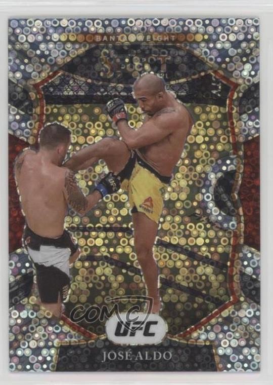 2021 Panini Select UFC Concourse Disco Prizm Jose Aldo #65 g5j