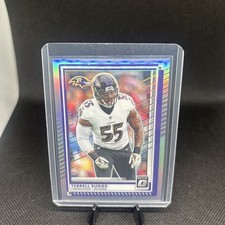 2025 Donruss Optic - Terrell Suggs - Silver Holo Prizm - Baltimore Ravens