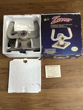 Beeshu Nintendo NES Zoomer Joystick Complete In Box Styrofoam Tested