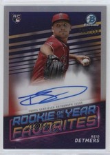 2022 Bowman Rookie of the Year Favorites 68/150 Reid Detmers #ROYF-RD Auto 14lc