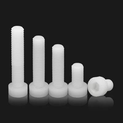M3 bis M12 Nylon Zylinderschrauben Kunststoff Polyamid Schrauben Innensechskant - Bild 1 von 4