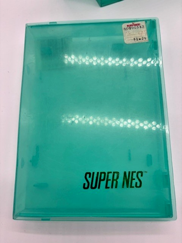 4 Stück Original Nintendo & Super Nintendo SNES Hart Leer Plastik Case Vintage - Bild 3 von 3