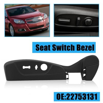 For 2013-2016 Chevy Malibu Left Driver Outer Seat Switch Trim Bezel Panel Black