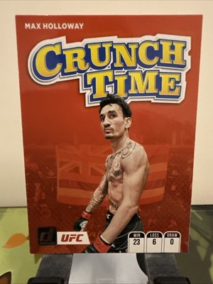 Max Holloway #16 Donruss Crunch Time 2022 UFC