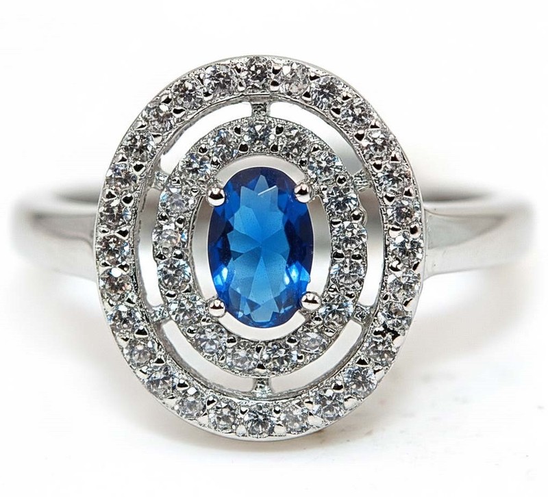 1CT Heat Treated Kyanite 925 Solid Sterling Silver Ring Sz 7 MM4-6