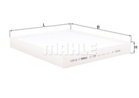 Mahle LA 1399 Innenraumfilter, Frischluftfilter, Pollenfilter FüR KIA Sorento II