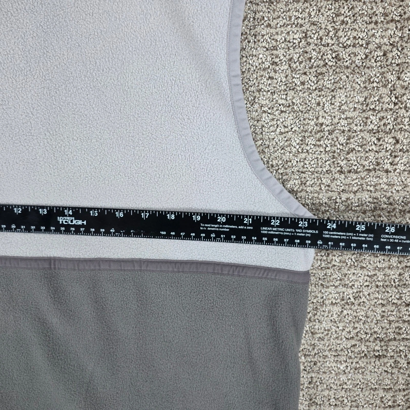 Cotopaxi Amado Fleece Vest Mens Large Smoke and Cinder Gray Full Zip NWT - product detail image 7