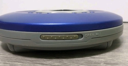 Audiovox DM8220B Portable Personal CD Player Walkman Cobalt Blue Working READ - Picture 11 of 12