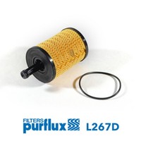 Purflux ÖLfilter L267D Filtereinsatz FüR Audi Seat Skoda VW Ford Mitsubishi A3 5