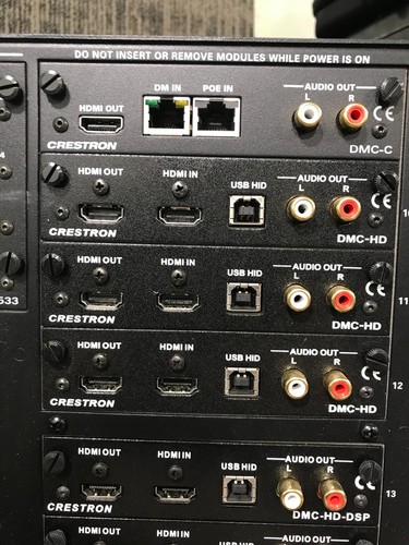 CRESTRON DM-MD 16X16-RPS Matrix HD Digital Media Distribution (BESCHREIBUNG LESEN) - Bild 10 von 23