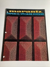 Marantz Imperial Speaker System Brochure