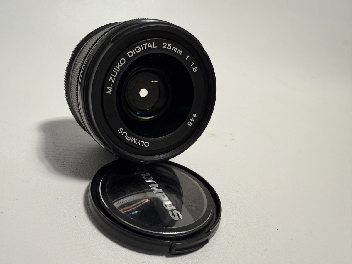 Olympus M. Zuiko Digital 25mm f1.8 Micro 4/3, Mint | eBay