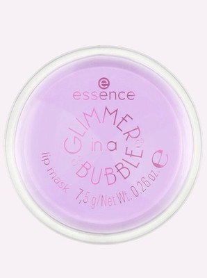 essence Lippenmaske Glimmer In A Bubble 01 Kiss In A Bubble Limited Edition NEU