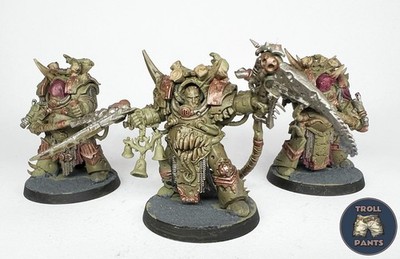 Deathshroud Terminator Squad Death Guard - Chaos Space Marines - Warhammer 40k
