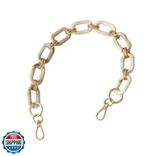 Lam Gallery Acrylic Resin Chain for Purse,Handbag Decoration Chain Strap,Bag 