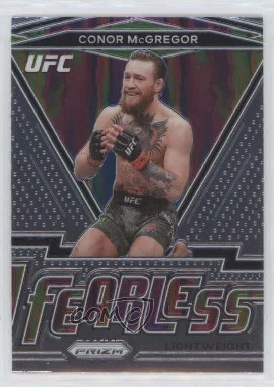 2021 Panini Prizm UFC Fearless Conor McGregor #1 0e3