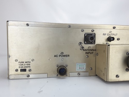 HARRIS RF 551A PRESELECTOR/POSTSELECTOR FOR RF 590 AND OTHERS - Picture 17 of 23
