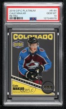 2019-20 O-Pee-Chee Platinum Retro Rookie Cale Makar #R-84 PSA 10 GEM MT 4lz