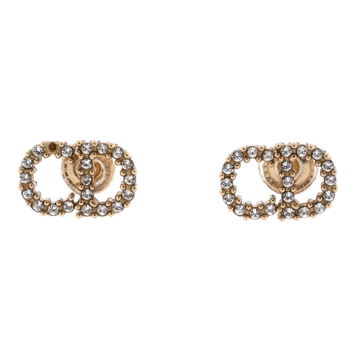 Christian Dior ピアス　ストーン　Clair D Lune 片耳 Christian Dior Clair D Lune Stud Earrings Metal with
