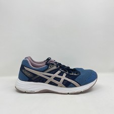 ASICS GEL Contend 5 Azure Blue Lace Up Runnin...