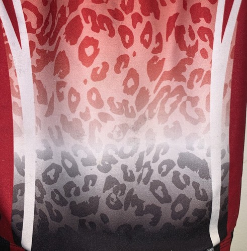 GK Elite Sportswear Girls "Valley Elite" Leopard Stripe Racerback Tank Top Small - Picture 8 of 24