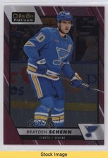 2023-24 O-Pee-Chee Platinum Matte Pink Brayden Schenn #187 READ 1e7g