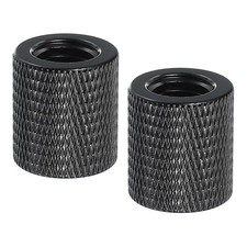 2 Pcs 1/4" Female to M10 Male Tripod Nut Camera Mount Screw1, 18 mm