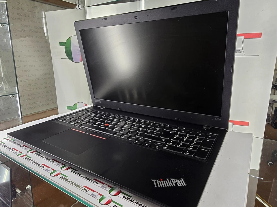 NOTEBOOK LENOVO THINKPAD L580 15.6" i5-7200U RAM 8GB DDR4 SSD 256GB FHD WIN11 - Immagine 2 di 4