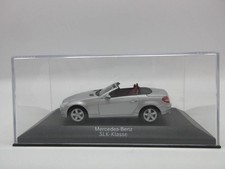 1/43 Mercedes-Benz SLK Class R171 Silver Metallic Interior Seat Red Minicar
