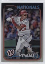 2024 Topps Chrome Refractor Joey Meneses #242 0f72