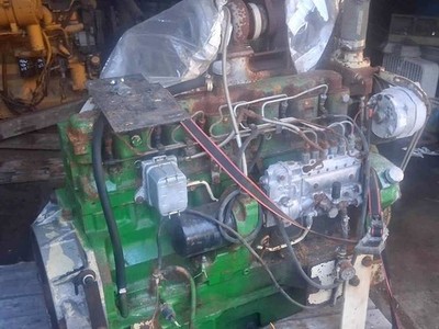 その他 ma JOHN DEERE 6076t Diesel Engine running take out 300 hrs from reman