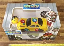 M&M's Under The Hood Chocolate Candy Car Dispenser Yellow