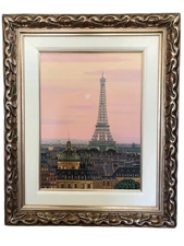  La Tour Eiffel (Toujours Paris) Liudmila Kondakova Serigraph Board Hand Signed