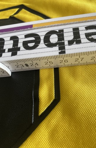 Borussia Dortmund erima Langarm Spieler/Matchworn Trikot 1978/79 + Nr.6 Gr.M - Picture 5 of 11