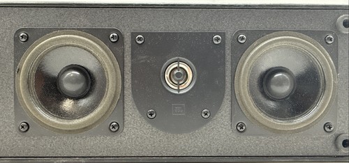 JBL MR Center Channel Lautsprecher Heimkino Surround Sound Audio schwarz - sehr schön! - Bild 3 von 11