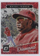 2017 Donruss Optic Panini Rewards White Sparkle Prizm Maikel Franco #21 1u6