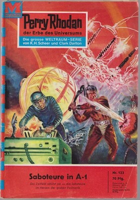 Perry Rhodan - Nr. 123 - 1. Auflage - Zustand 1-2